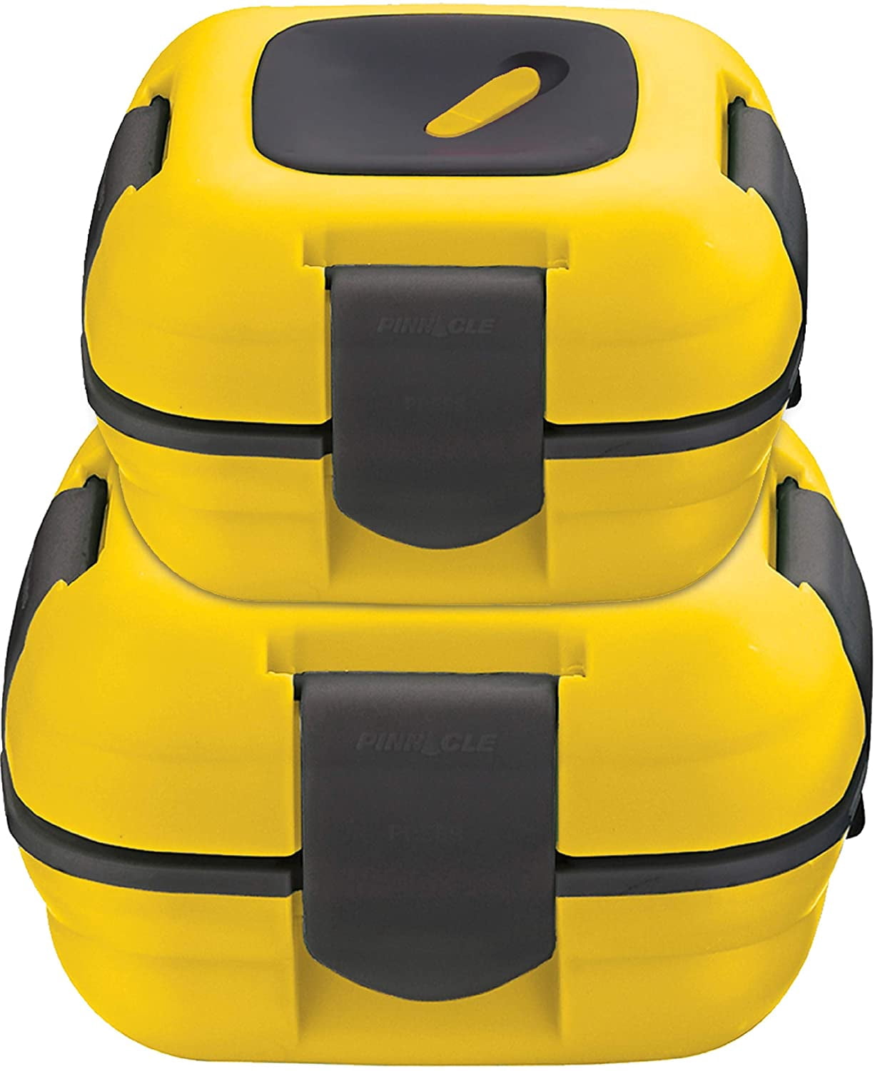 Pinnacle Thermoware 2-Pc Leak Proof Insulated Lunch Box Hot Food Container Set, Yellow