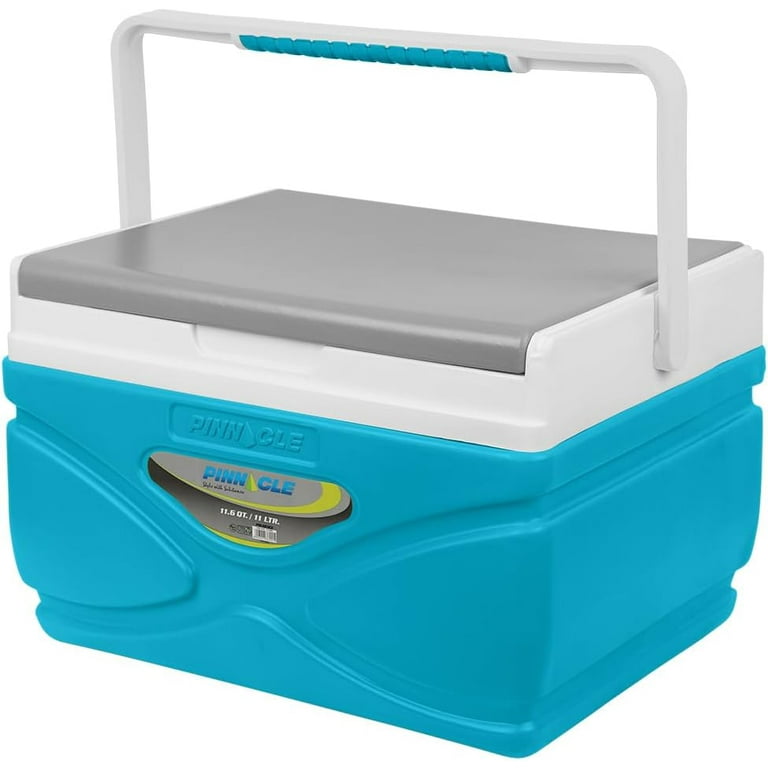 Pinnacle Thermoware 4.5 Liter Hard Portable Cooler Picnic Camping Outdoor  Coolbox, Sky Blue