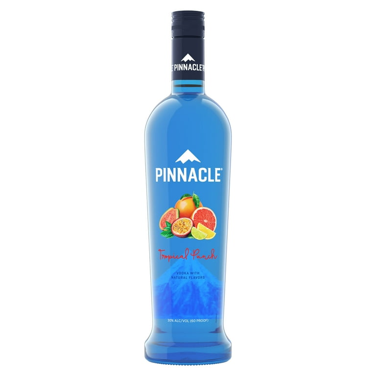 Pinnacle Tropical Punch Flavored Vodka, 750 ml Bottle, ABV