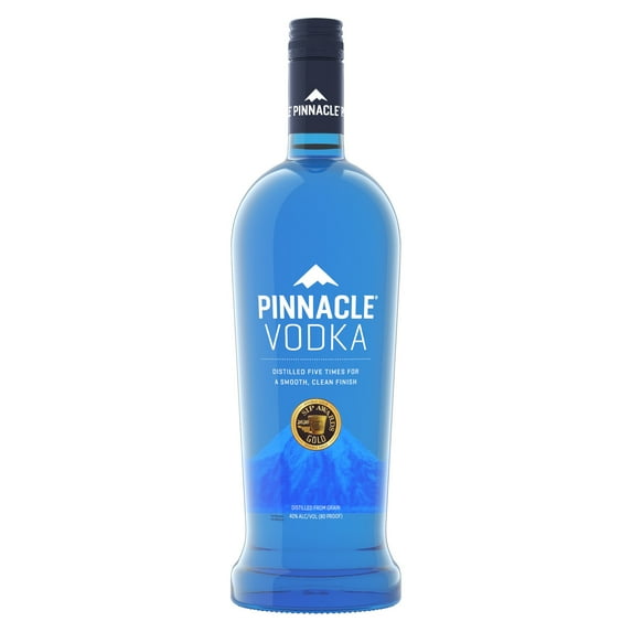 Pinnacle Vodka, 1 L Bottle, ABV 40.0%
