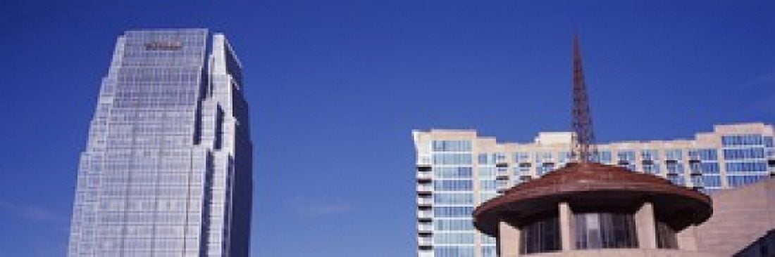 Pinnacle at Symphony Place building at downtown Nashville Tennessee USA 2013 Canvas Art - Panoramic Images (36 x 12)