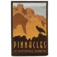 thumbnail image 1 of Pinnacles National Park Patch California Nature Hike Embroidered Iron On, 1 of 3