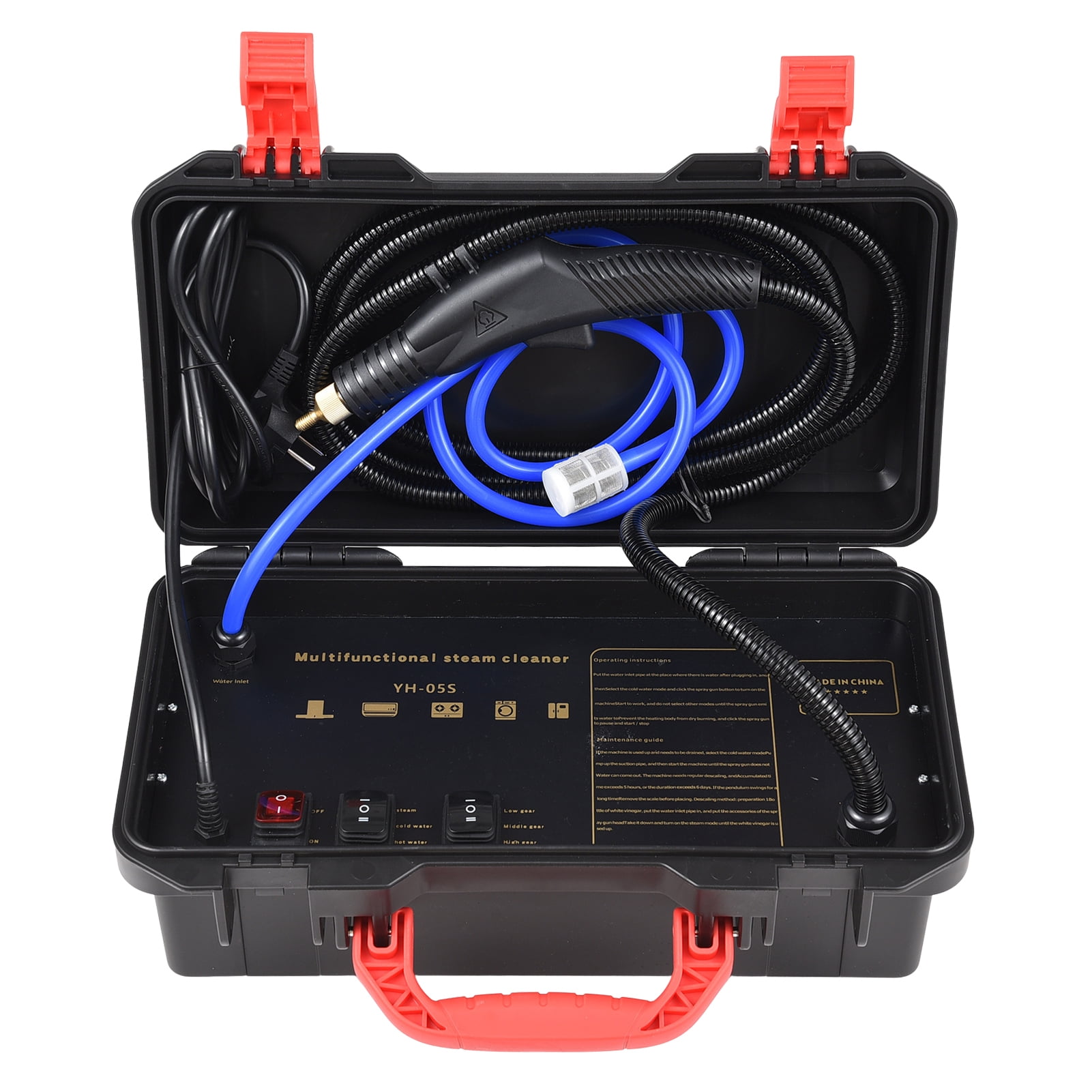 Pinnaco High Pressure Cleaner 1800W Tankless Electric Steamer for