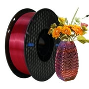 Pinnaco KINGROON 3D Printer PLA Filament 1KG 1.75mm Silk Triple Color - Eco-friendly 3D Printing Material for Crafts