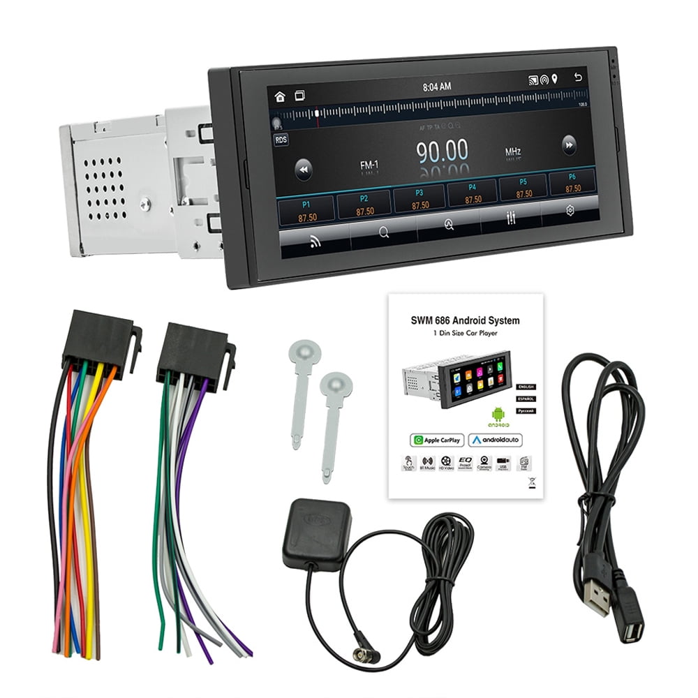 Pinnaco Radio set,Wheel Rear Auto Support WiFi/BT Android 12 Car Mirror