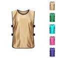 thumbnail image 1 of Pinnies Scrimmage Vests for Adult Lightweight Breathable Crewneck Soccer Pennies Sports Tank Tops, 1 of 4
