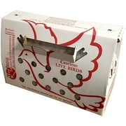Pinnon Hatch Farms Economy Live Bird Shipping Boxes Vented Chicken Shipping Mailing Approved Economy Size 1 Pack