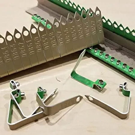 Pinnon Hatch Farms Numbered Gold Zip Wing Bands 500 Pieces