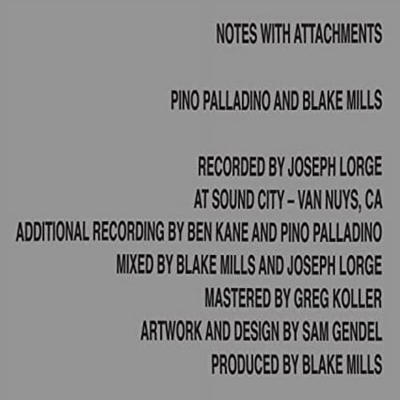 Pino Palladino - Notes With Attachments - Music & Performance - Vinyl