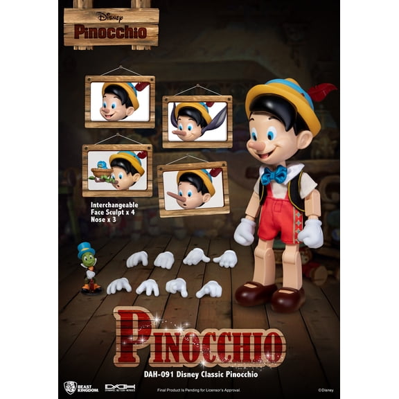 Beast Kingdom DAH-091 Pinocchio Disney Figure