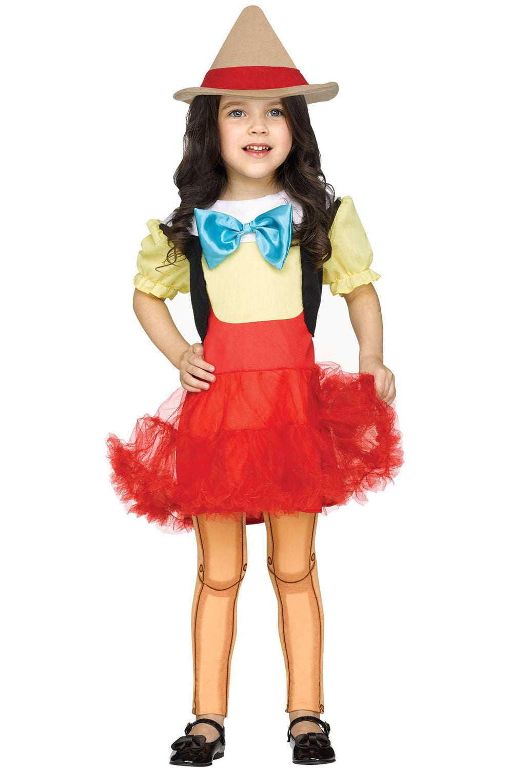 Pinocchio Girl Doll Toddler Halloween Costume - Walmart.com