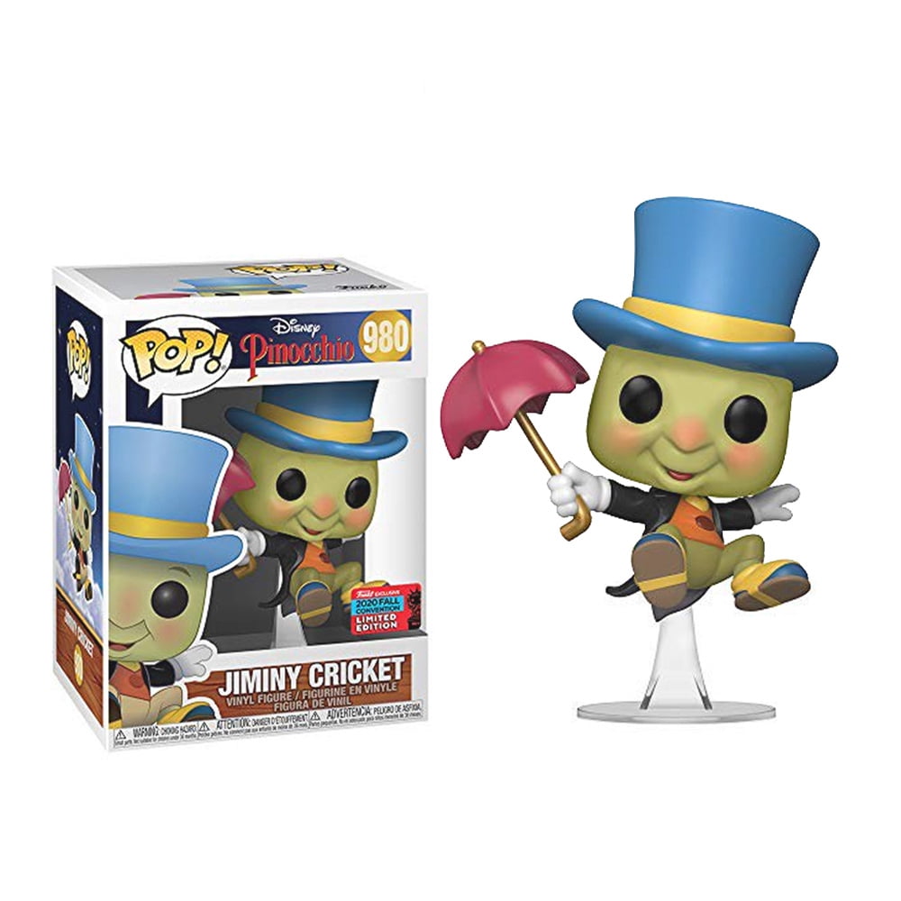 Pinocchio - Jiminy Cricket - #980 Vinyl Figures Pop! Multicolor Model