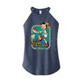 thumbnail image 1 of Pinocchio - No Strings Attached - Juniors High Neck Tank Top, 1 of 5