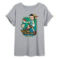 thumbnail image 1 of Pinocchio - No Strings Attached - Juniors Ideal Flowy Muscle T-Shirt, 1 of 5