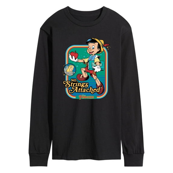 Pinocchio - No Strings Attached - Men's Long Sleeve T-Shirt