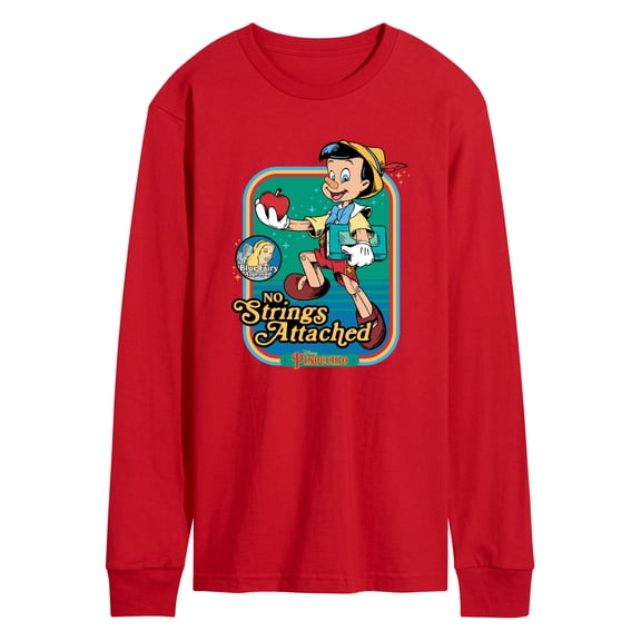 Pinocchio - No Strings Attached - Men's Long Sleeve T-Shirt