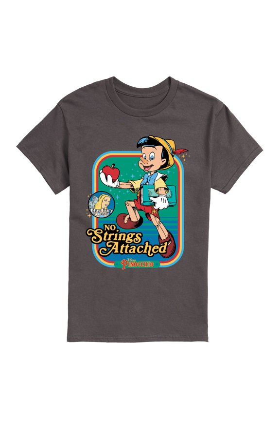 - No Strings Attached - Men's Short Sleeve Graphic T-Shirt