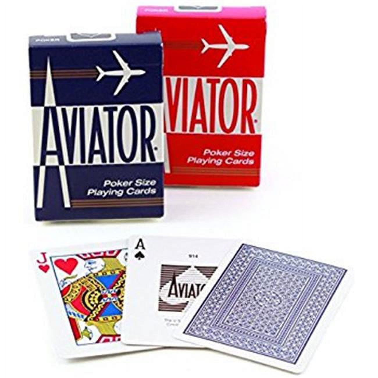 Pinochle Playing cards-aviator ( 12pk ) by 