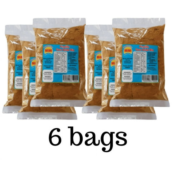 Pinolillo. Package of 6 bags. Bags of 1lb.