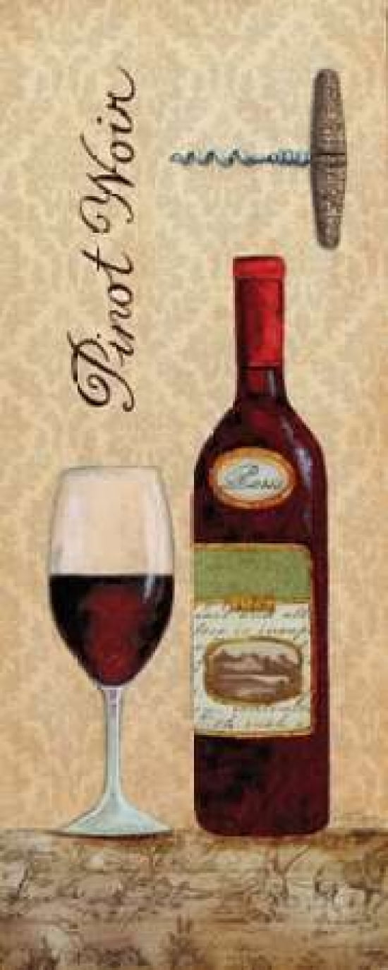Pinot Canvas Art - Tava Studios (10 x 20)