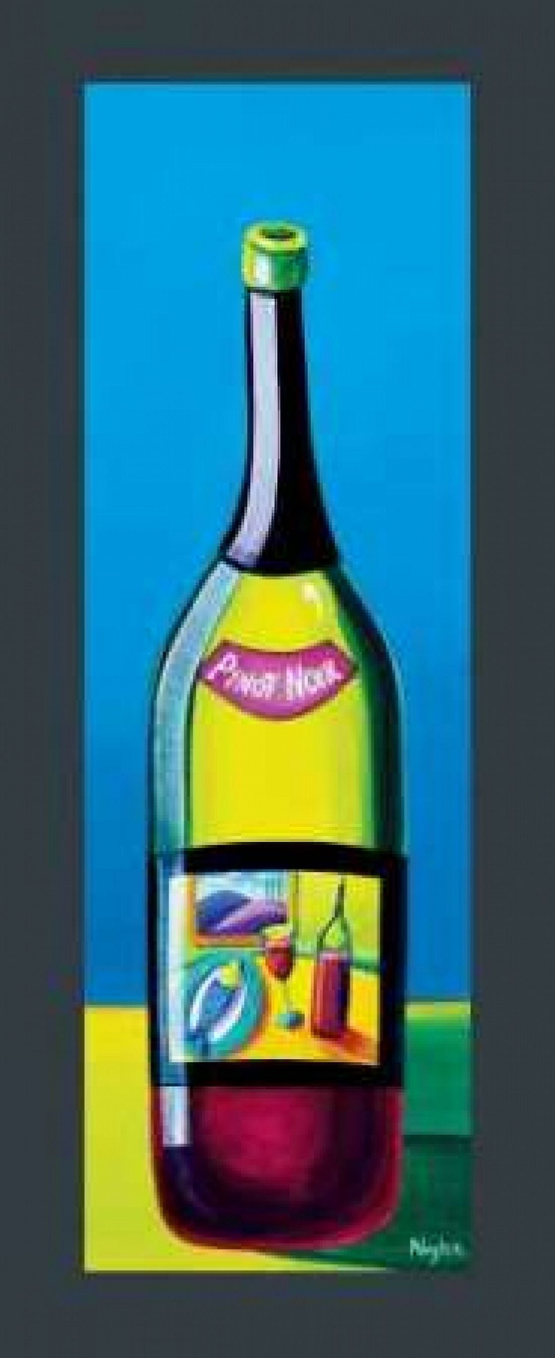 Pinot Noir Canvas Art - Mary Naylor (24 x 48)