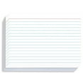 thumbnail image 1 of Pinovk 5x7 Inch Ruled Index Cards, Gift Set, 50 Cards, 1 of 7