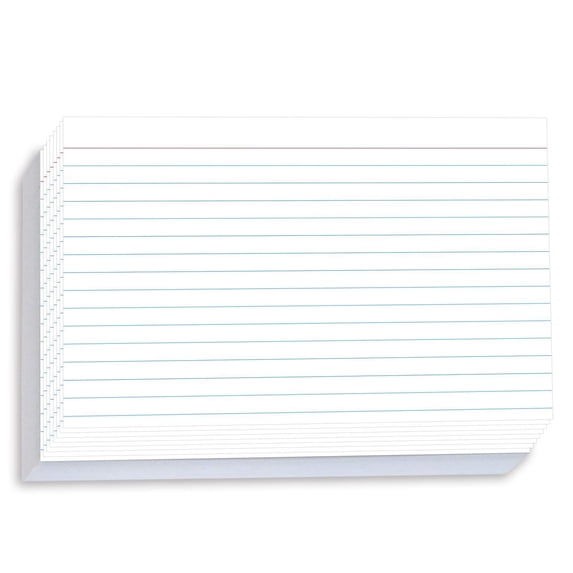 Pinovk 5x8 Inch Ruled Index Cards, Gift Set with Study Cards, File Note ...