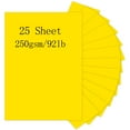 thumbnail image 1 of Pinovk Yellow Cardstock, 25 Sheets 8.5 x 11 Thick Pape, 250gsm/92lb Card Stock Printer Paper for Halloween, Christmas, Invitations, Crafts, DIY Cards, Scrapbooking, and Stationery Printing, 1 of 8