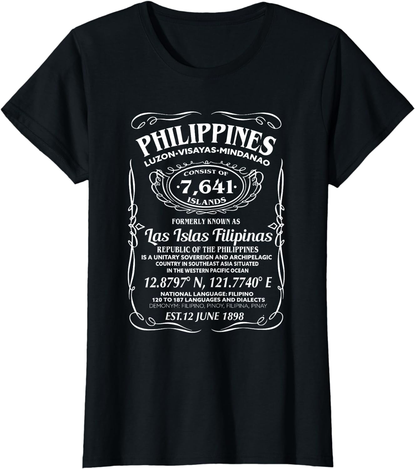 Pinoy Shirt Wi-Ki Philippine Facts Filipino Shirt