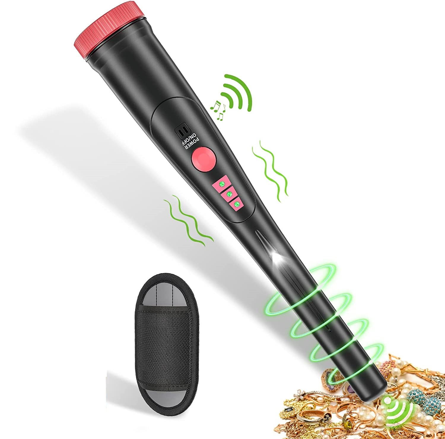 Pinpointer Metal Detector, Portable and Professional Metal Detector