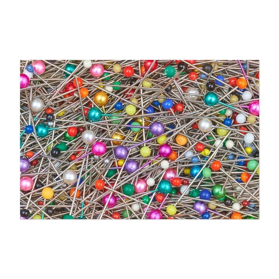 Pins - Photography Abstract Unframed Wall Art Print 5 x 7 inches