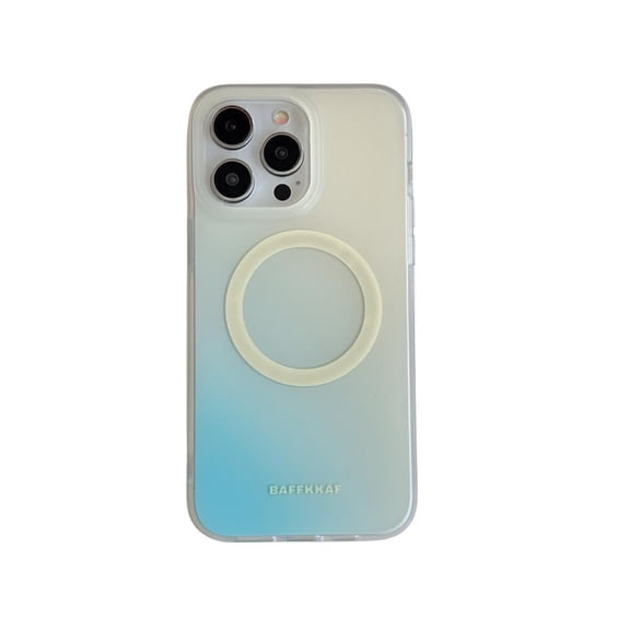 Pinsai iPhone 15 Pro Max case with round phone grip compatible with MagSafe phone case for iPhone 15 Pro Max, wireless charging compatible