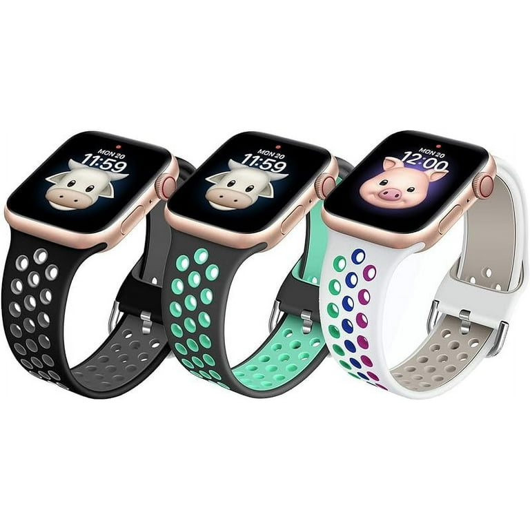 Apple Watch Series8 7 6 5 4 SE用バンド レインボー Buy Apple Watch Rainbow Band For Series 6, SE and Series 5