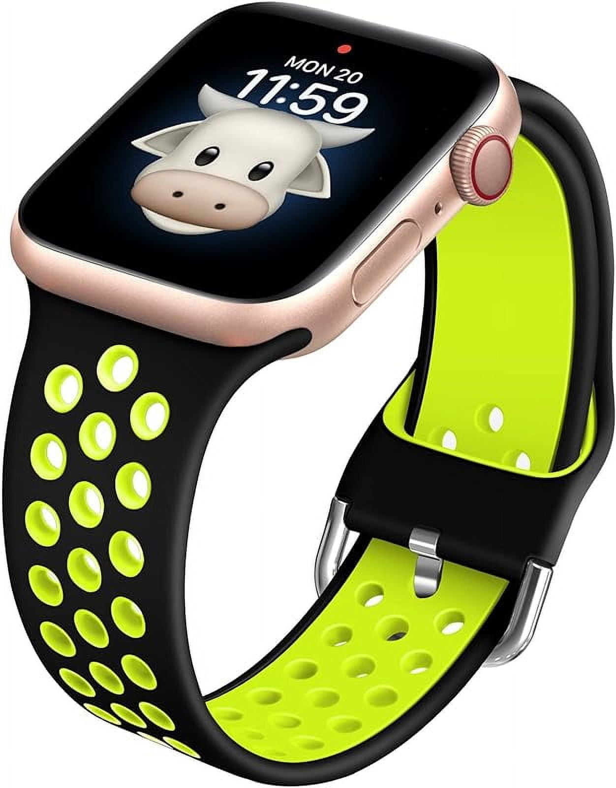 Apple Watch Series8 7 6 5 4 SE用バンド レインボー Rainbow Color Slim Strap for Apple Watch Band 8 7 6 5 4 3 SE