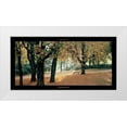 thumbnail image 1 of Pinsard, Laurent 32x18 White Modern Wood Framed Museum Art Print Titled - Automne au parc, 1 of 4