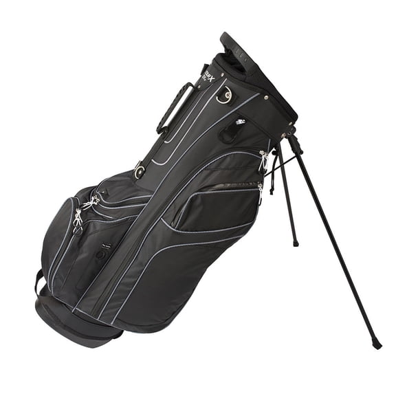 Pinseeker Tour X Org XIV ST Black Charcoal Stand Golf Bag