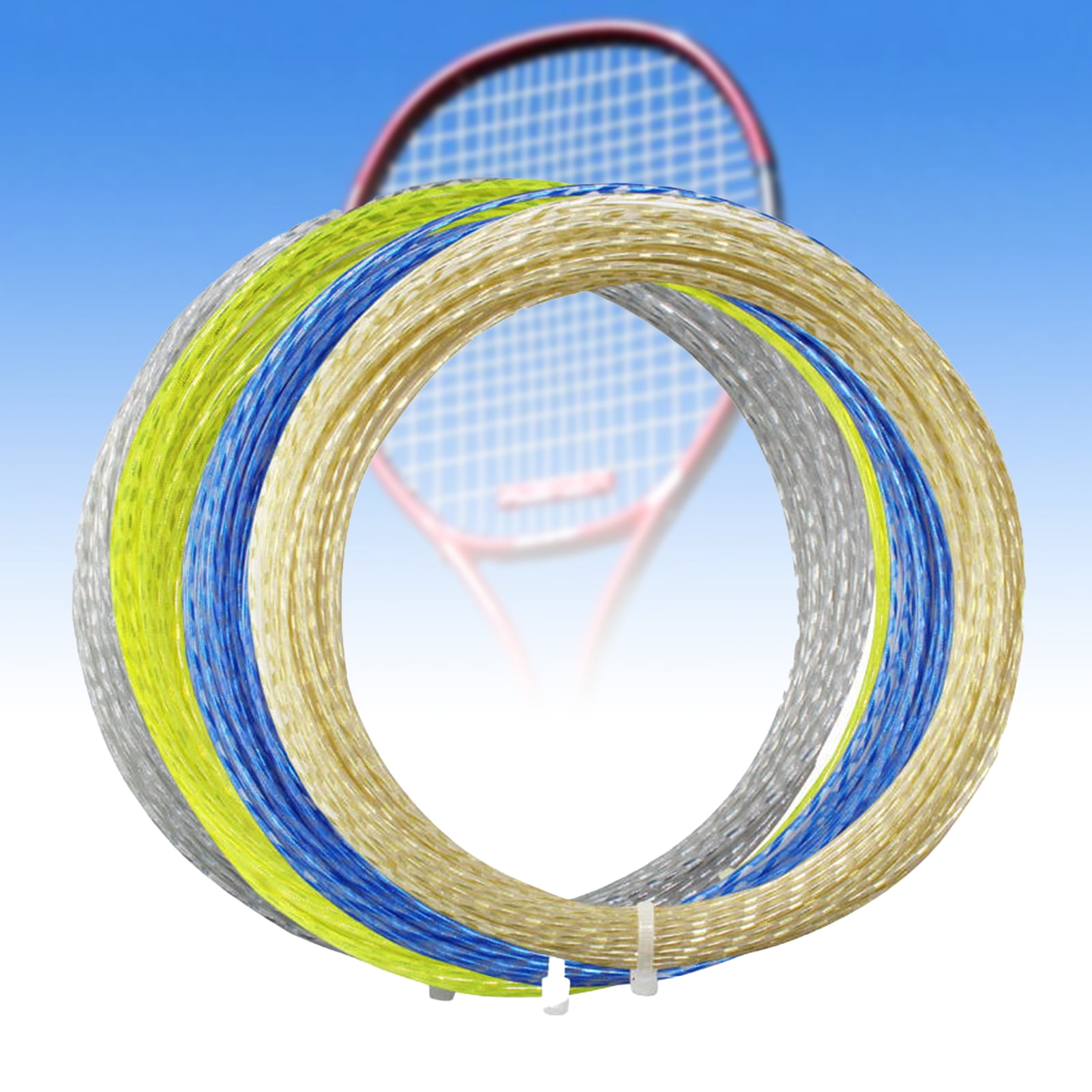 Pinshui 1.30mm high elasticity tennis racket string 1.30mm multifilament racquet string line