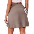 thumbnail image 1 of Pinspark 18" Golf Skorts Skirts for Women with 6 Pockets UPF 50+ Athletic Skirt High Waisted Tennis Running Skirt for Summer, 1 of 6