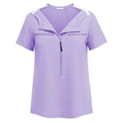 Pinspark Chemo Shirts for Port Access Women Short Sleeve - Best Gift for Cancer Patients Chemotherapy Must Haves