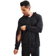 Pinspark Dialysis Sweatshirts with Arm Zipper Jacket Full-Zip Lightweight Hemodialysis Cotton Jacket with Pockets