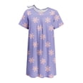 thumbnail image 1 of Pinspark Hospital Gowns Open Back for Women Bedridden Nightgowns Back Opening Short Sleeve Post Surgery Tear Away Adaptive Dresses, 1 of 5