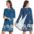 thumbnail image 1 of Pinspark Hospital Nightgowns Women Open Back Nightdress Bedridden Elderly Women' Pajama Dress Long Sleeve Post Surgery Gowns, 1 of 6