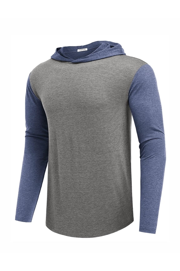 Lightweight Pullover Hoodies for Men Long Sleeve Hoodie for Golf Gym Workout Athletic Sweatshirt