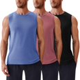 thumbnail image 1 of Pinspark Men's 3 Pack Workout Tank Tops Gym Sleeveless Shirts Quick Dry Training Muscle Shirts for Men, 1 of 6
