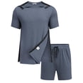 thumbnail image 1 of Pinspark Post Shoulder Surgery Shirts for Men Women Snap Adaptive Hospital Gowns Tear Away Shoulder Replacement Recovery Clothes, 1 of 6