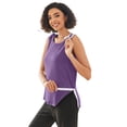 thumbnail image 1 of Pinspark Post Shoulder Surgery Shirts for Women Tear Away Snap Button Rotator Cuff Shirt Mastectomy Chemo Port Access Tank Tops, 1 of 6
