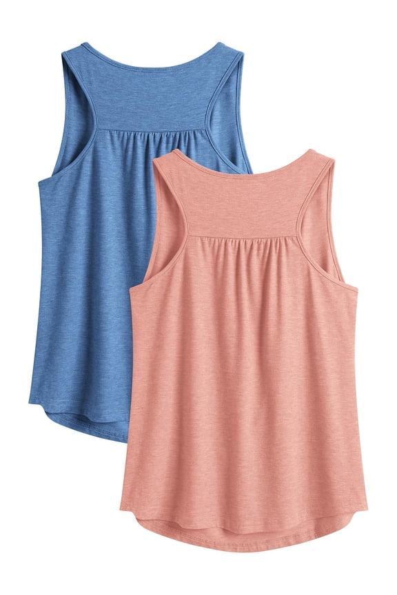 Tank Top for Women Sleeveless Workout Tops Racerback Gym Yoga Running Tanks Sleeveless Athletic Shirts
