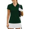 thumbnail image 1 of Pinspark Women Golf Shirts Short Sleeve Polo Lightweight Athletic Tops Tennis Shirts Activewear Shirt, 1 of 6