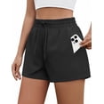 thumbnail image 1 of Pinspark Womens Workouts Shorts with MSH Lining Outdoor Breathable Athletic Shorts with Pockets Summer Quick Dry Active Shorts, 1 of 6