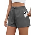 thumbnail image 1 of Pinspark Womens Workouts Shorts with MSH Lining Outdoor Breathable Athletic Shorts with Pockets Summer Quick Dry Active Shorts, 1 of 6
